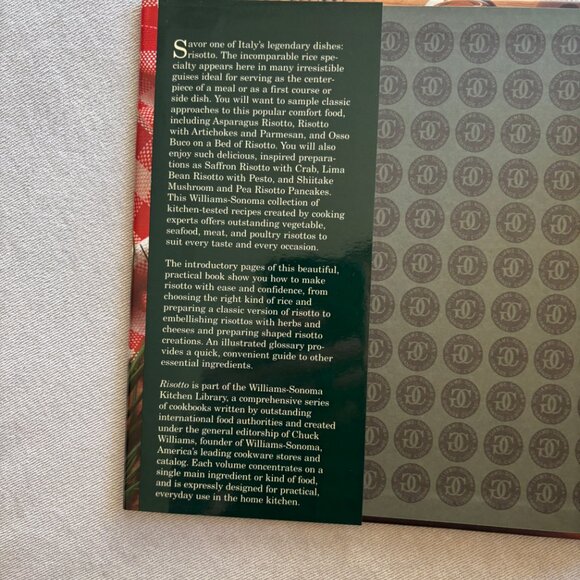 WILLIAMS SONOMA Hardback Cookbook "Risotto" - Picture 6 of 14